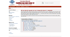 Desktop Screenshot of dl.ueb.edu.vn